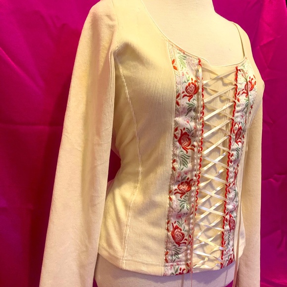 Moda International Tops - Valour Corduroy long sleeve course that style top size M by MODA interna…